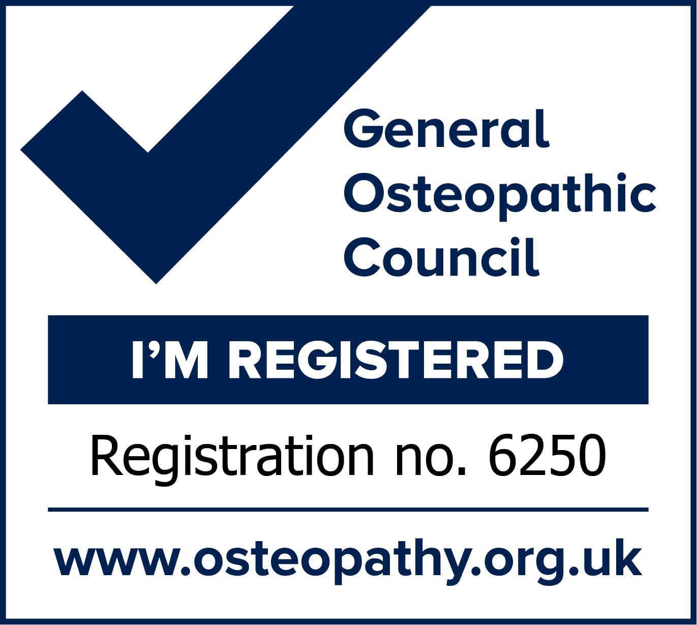 Registered Osteopath & Acupuncturist